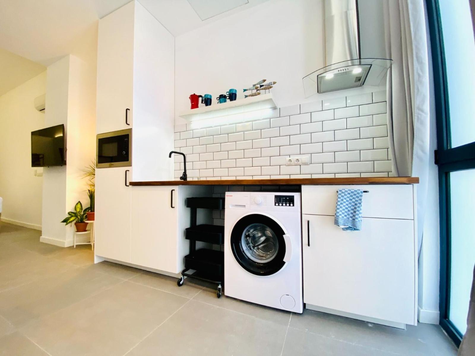 Lindo Cabanyal - Comfort Family Beachside Apartment Valenza Esterno foto